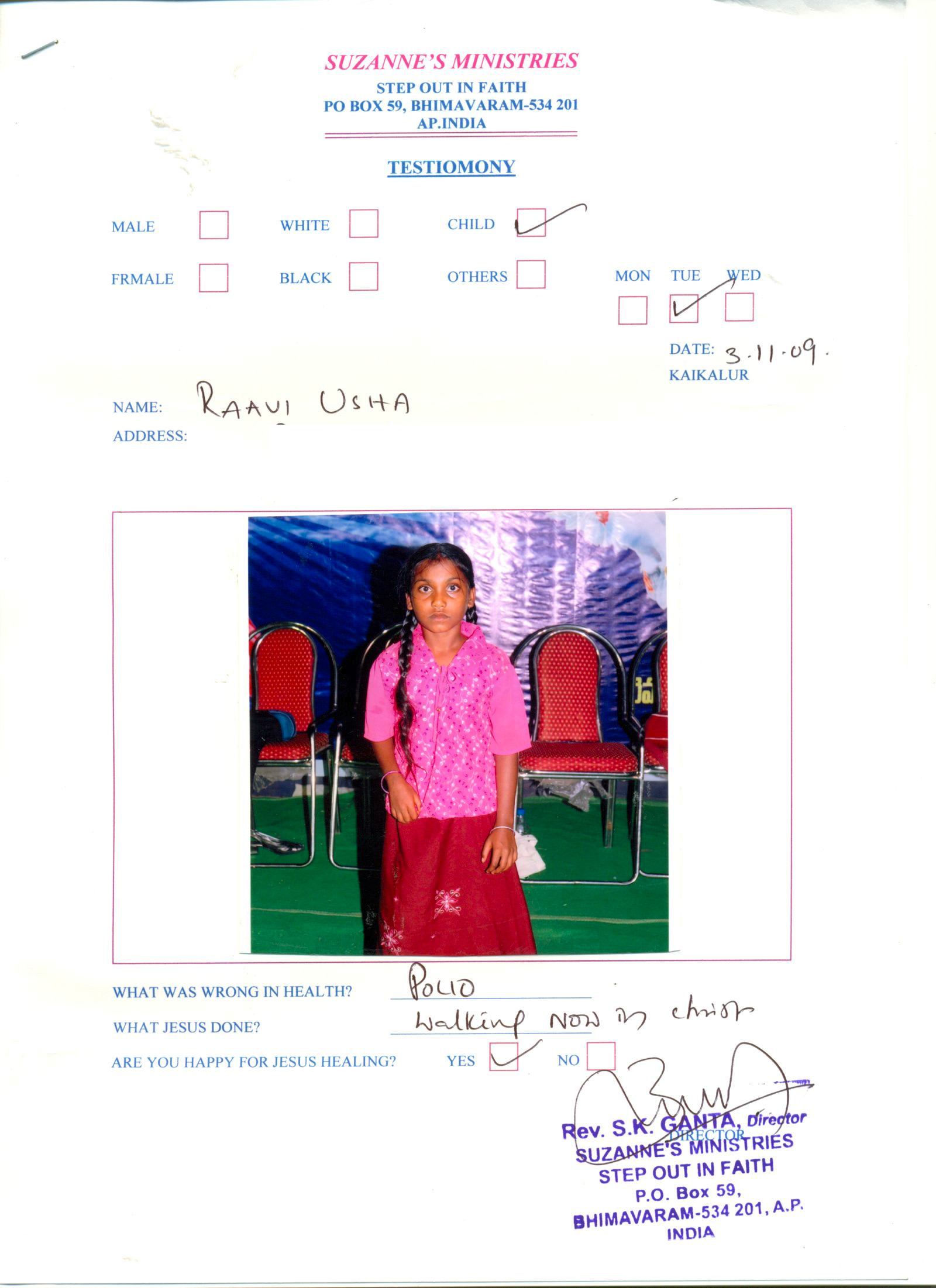 Raavi - Polio
